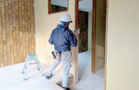 新築内部塗装